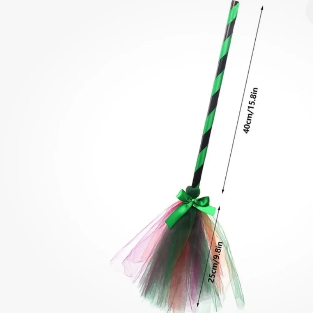 Green and Purple Tulle Witch costume one size- 5-10 Sanderson sisters Halloween
